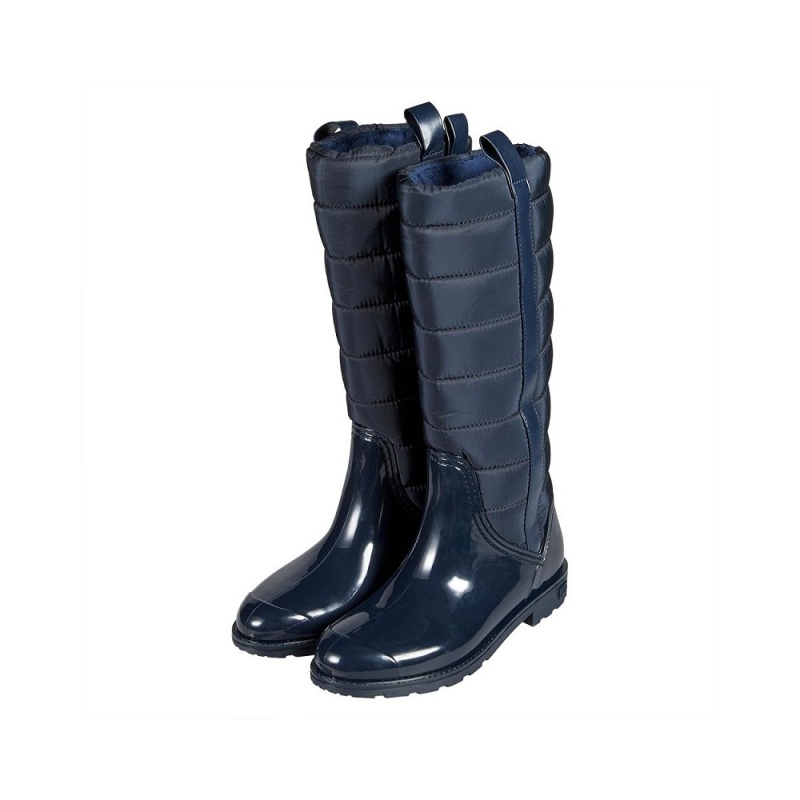 Dámské holinky - Holínky dámské zateplené tm.modré vel.38