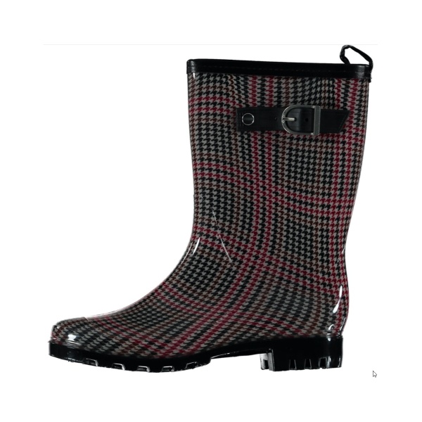 Holinky a zahradní obuv - Holínky nízké dámské s přezkou vel.41 černé