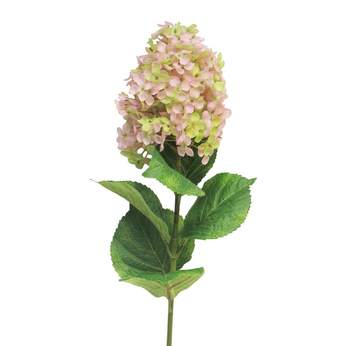 Letní umělé květiny - Hortenzie MICROPHILA řezaná umělá růžová 85cm
