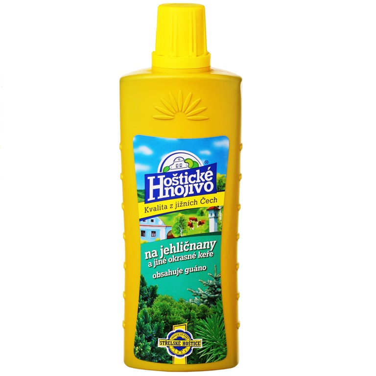 Hnojiva - Hoštické hnojivo na jehličnany s guánem 500ml