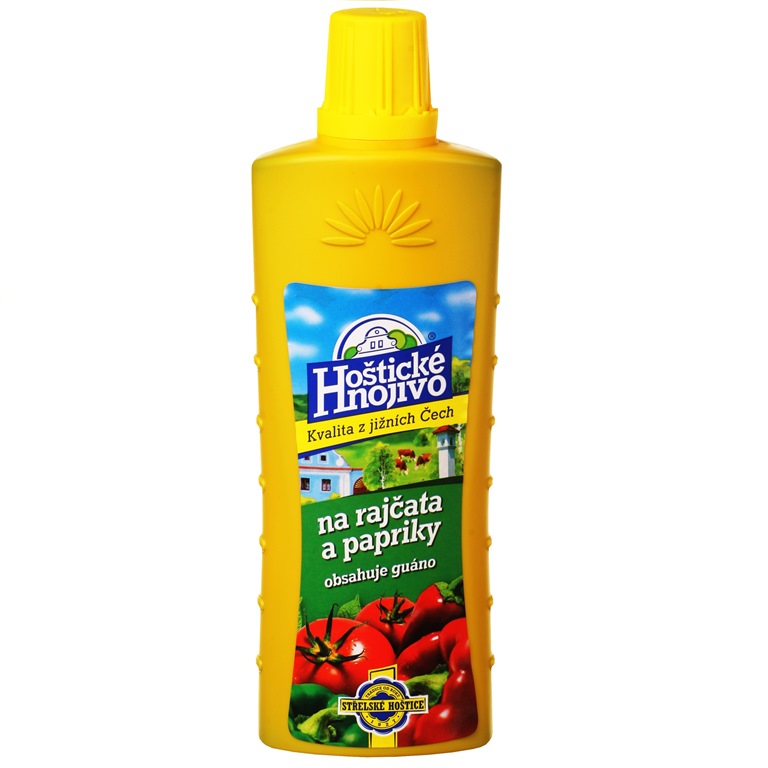 Hnojiva - Hoštické hnojivo na rajčata a papriky s guánem 500ml