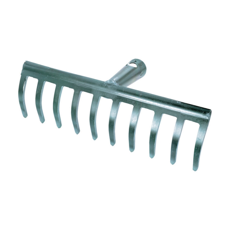 Zahradní nářadí - Hrábě 25cm 10zubů pozink