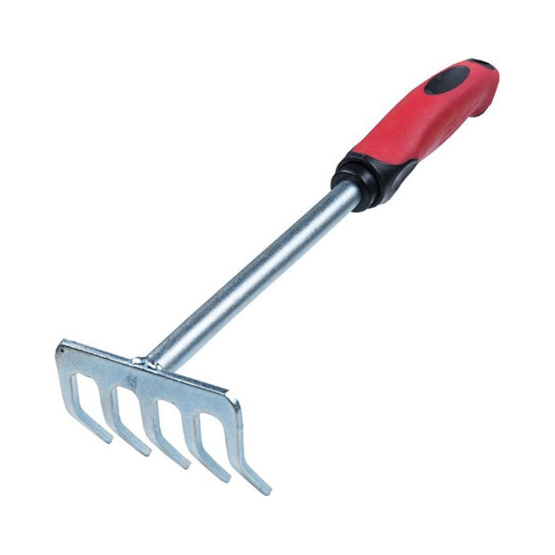 Zahradní nářadí - Hrábě květinové pozink plastová rukojeť