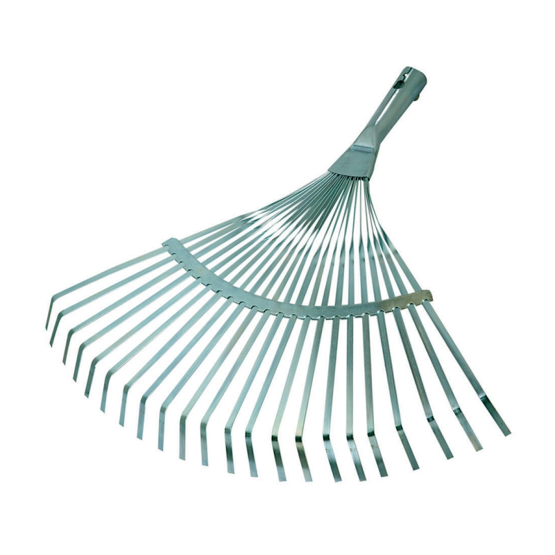 Zahradní nářadí - Hrábě na listí 22 zubů 50cm pozink