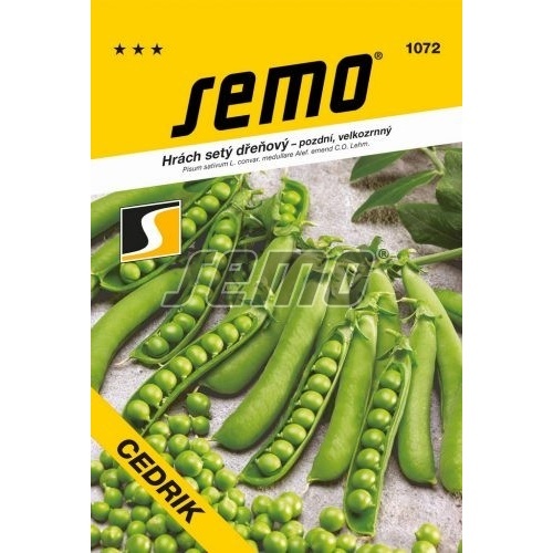 Osivo zeleniny - Hrách zahradní Cedrik pozdní bezlistý velkozrnný