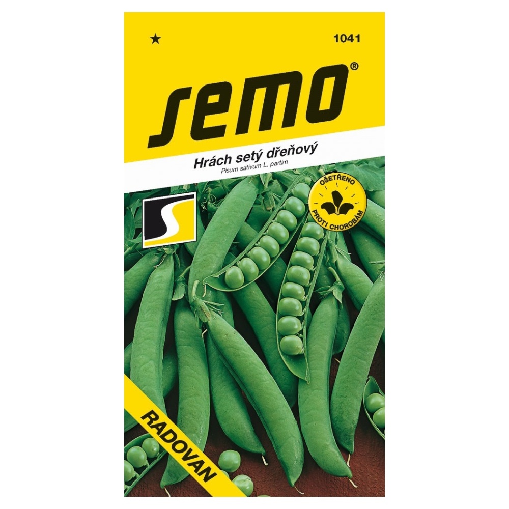 Osivo zeleniny - Hrách zahradní Radovan poloraný, střednězrnný