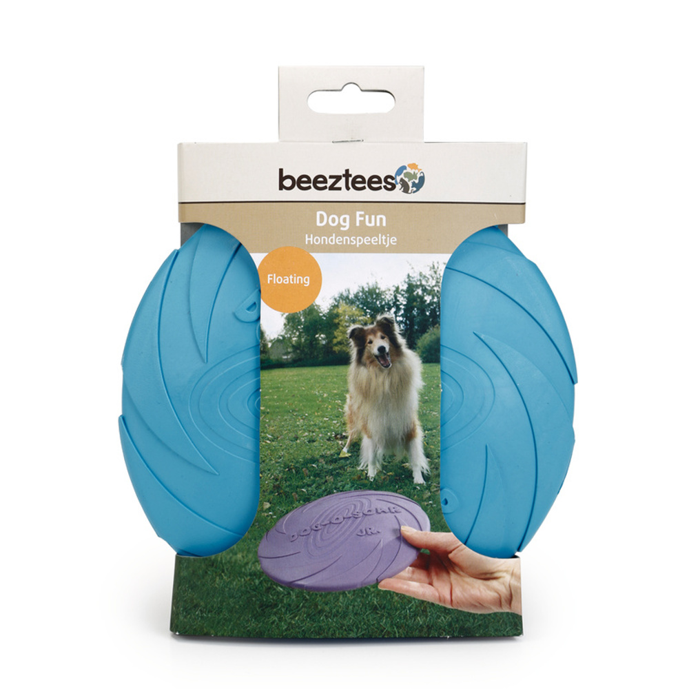 Hračka frisbee DOG O SOAR gumové 18cm-0