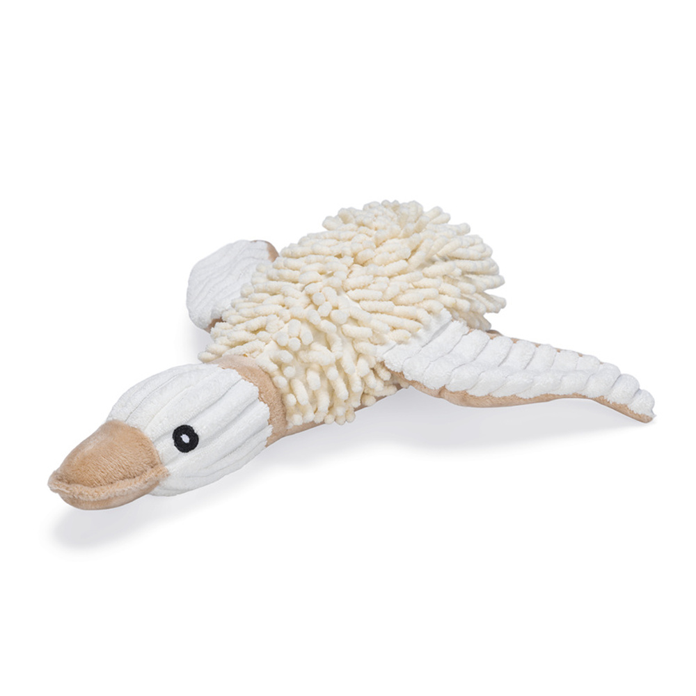 Hračky a doplňky - Hračka kachna Jago krémová 33cm