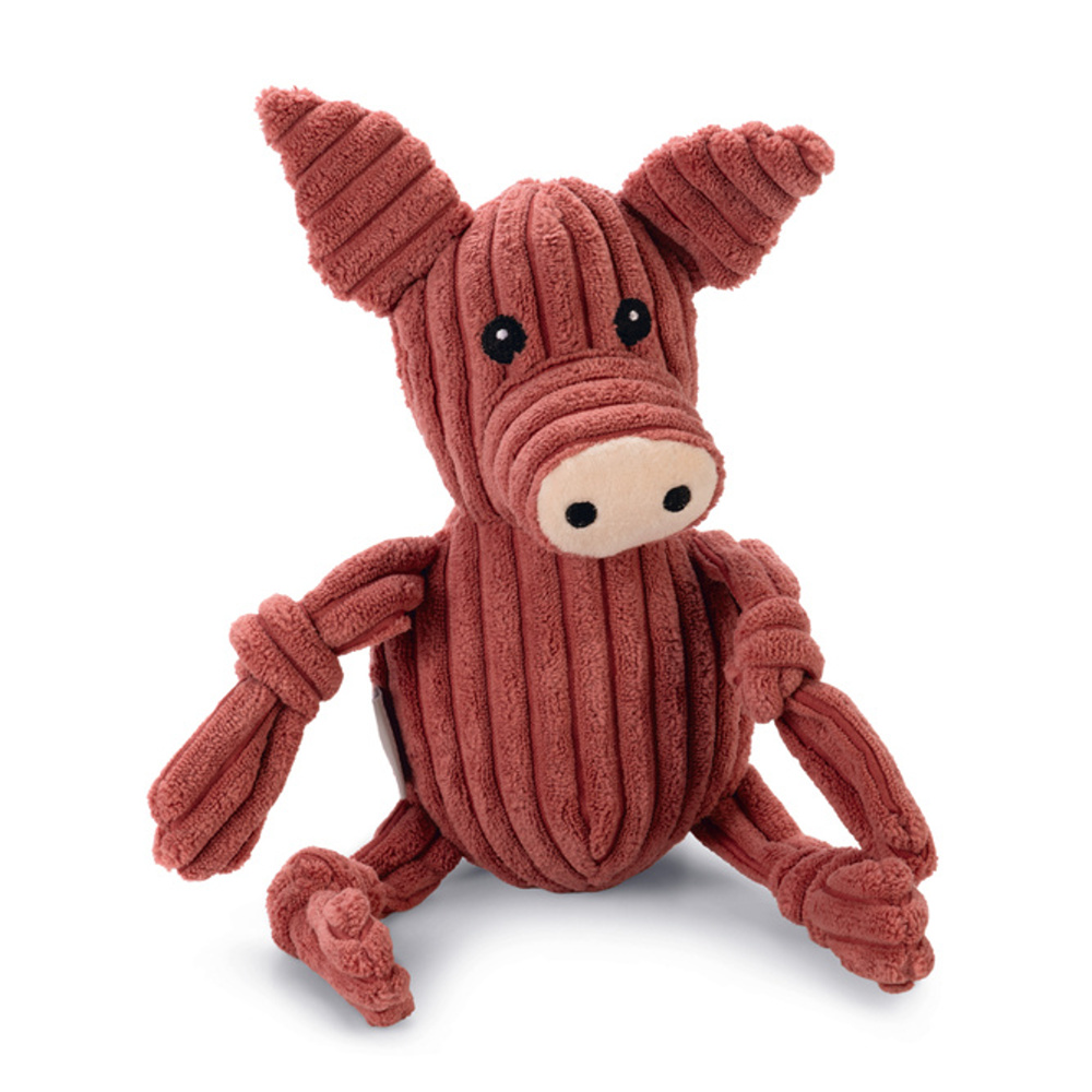 Hračky a doplňky - Hračka prase Piggi plyšové tm.růžové 33cm