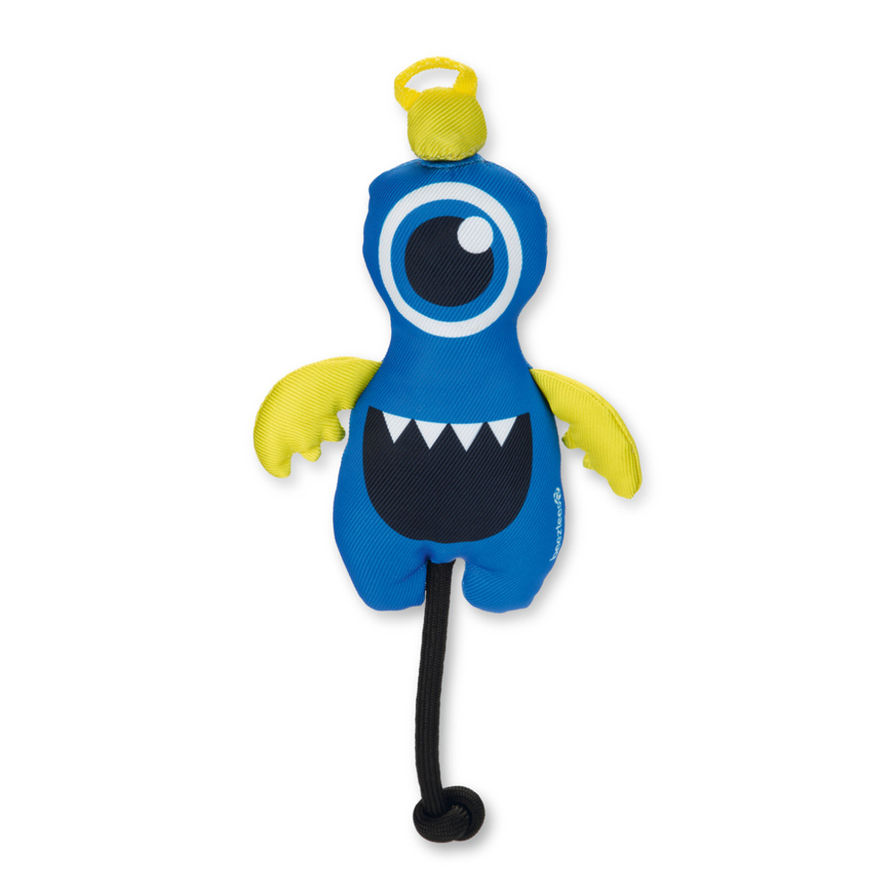 Hračky a doplňky - Hračka vystřelovací příšerka s křídly nylonový modro-žlutá