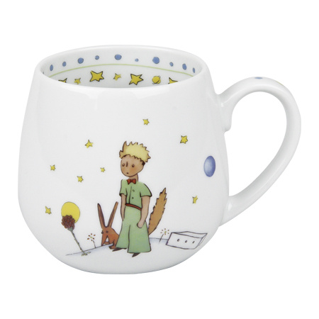 Hrnky a sklenice - Hrnek buclák porcelánový THE LITTLE PRINCE SECRET 420ml