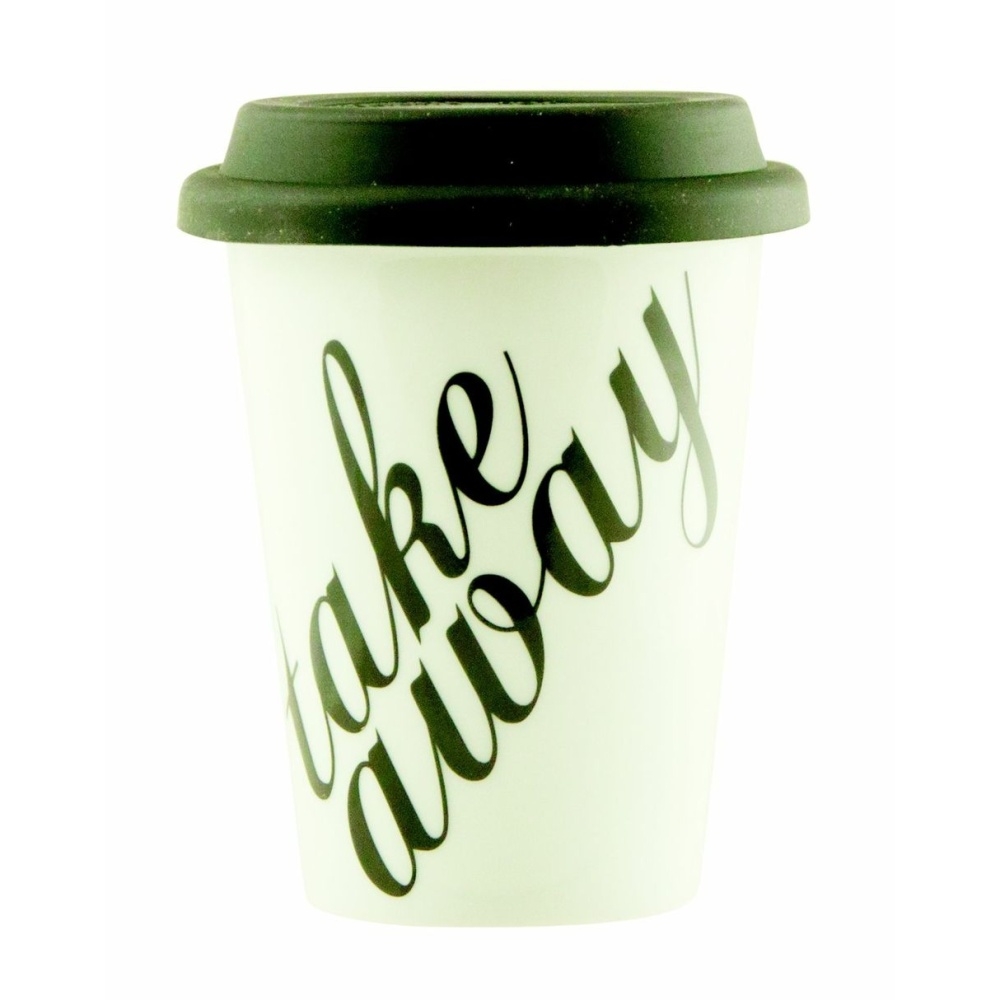 Hrnky a sklenice - Hrnek cestovní TAKE AWAY BARISTA
