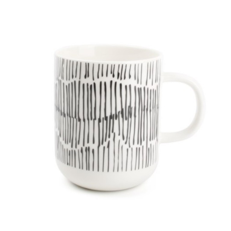 Hrnek kameninový SKETCH BARISTA 4ks 450ml S&P-0