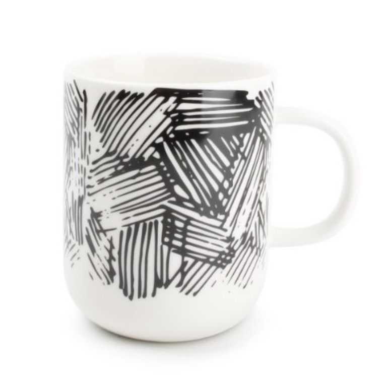 Hrnek kameninový SKETCH BARISTA 4ks 450ml S&P-2