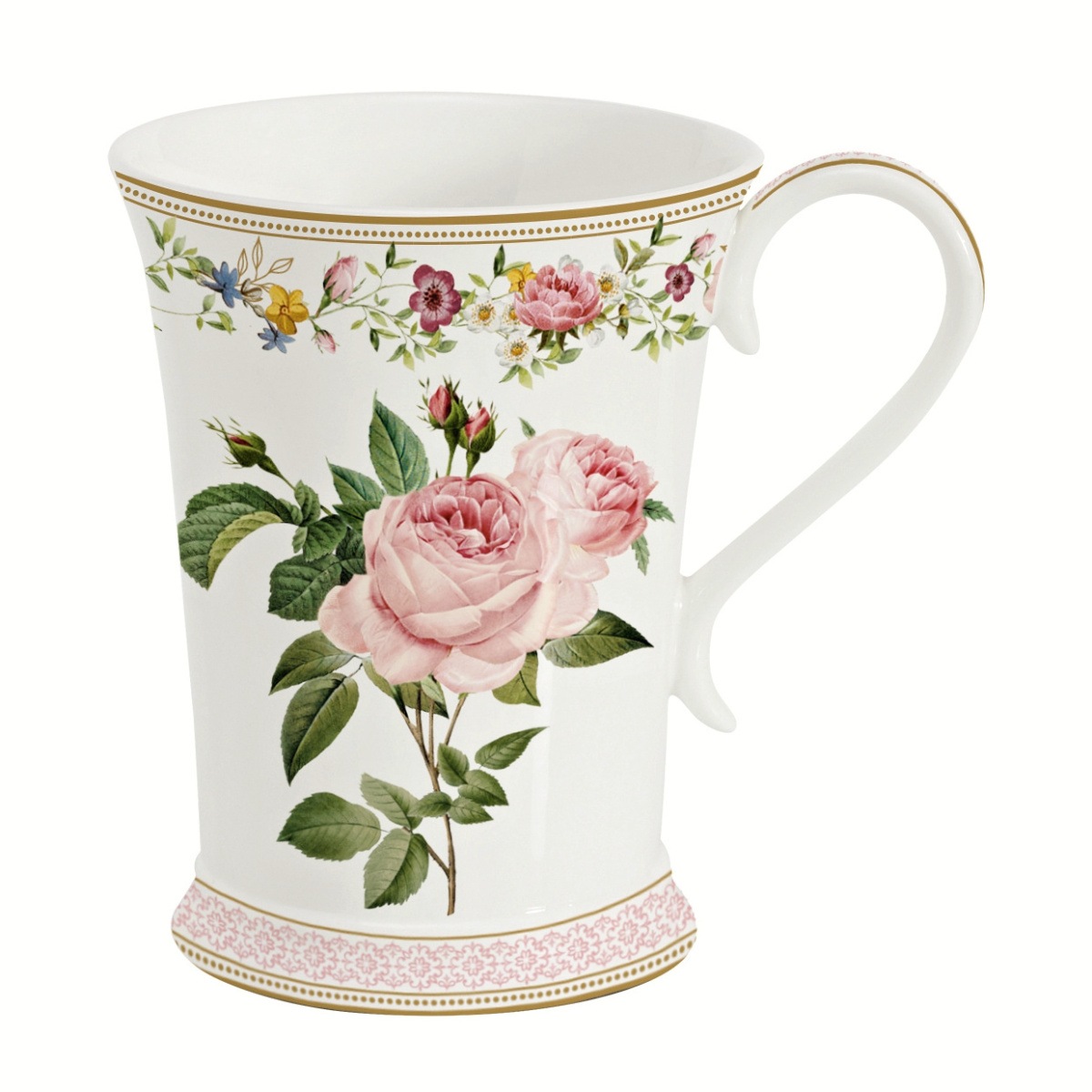 Hrnky a sklenice - Hrnek porcelánový CHANT DES ROSES 300ml