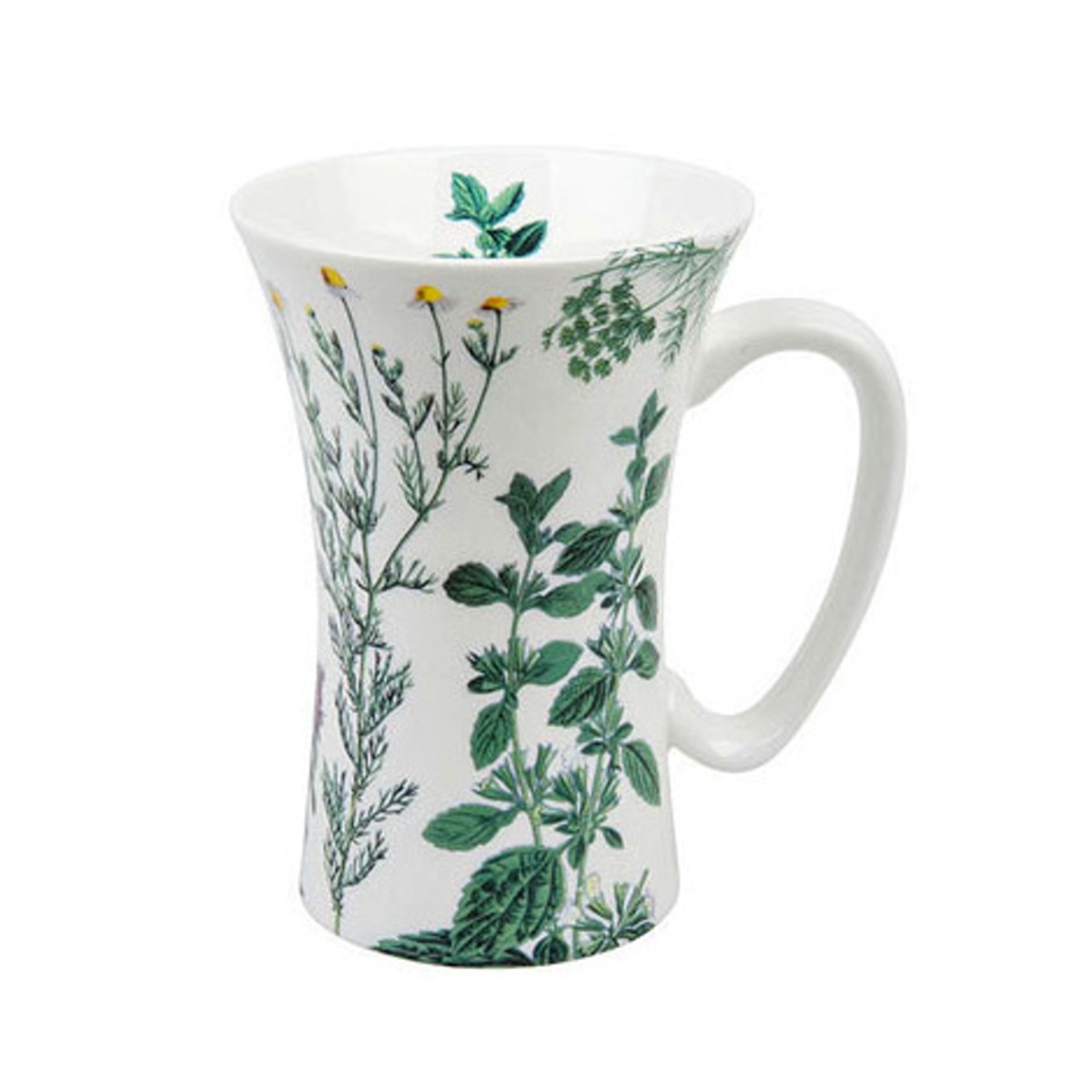 Hrnky a sklenice - Hrnek porcelánový HERBS 565ml