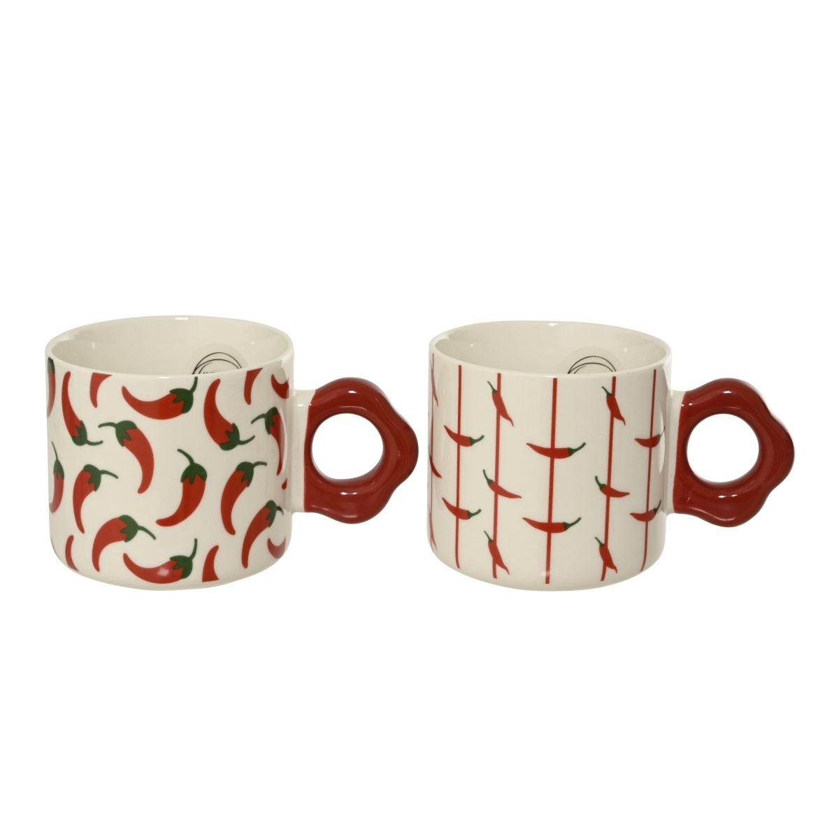 Hrnky a sklenice - Hrnek porcelánový KITCHEN GOODS s chilli mix 310ml