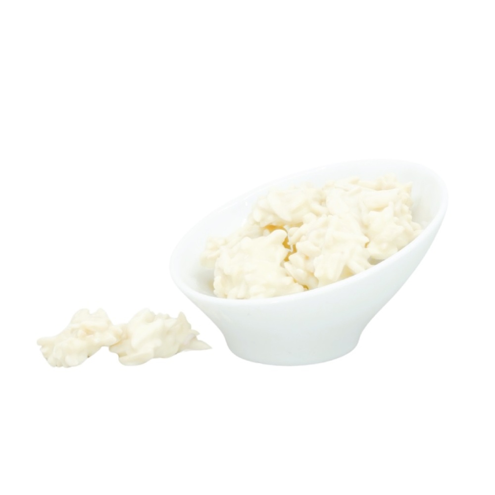 Hrudky mandlové v bílé čokoládě 180g-0