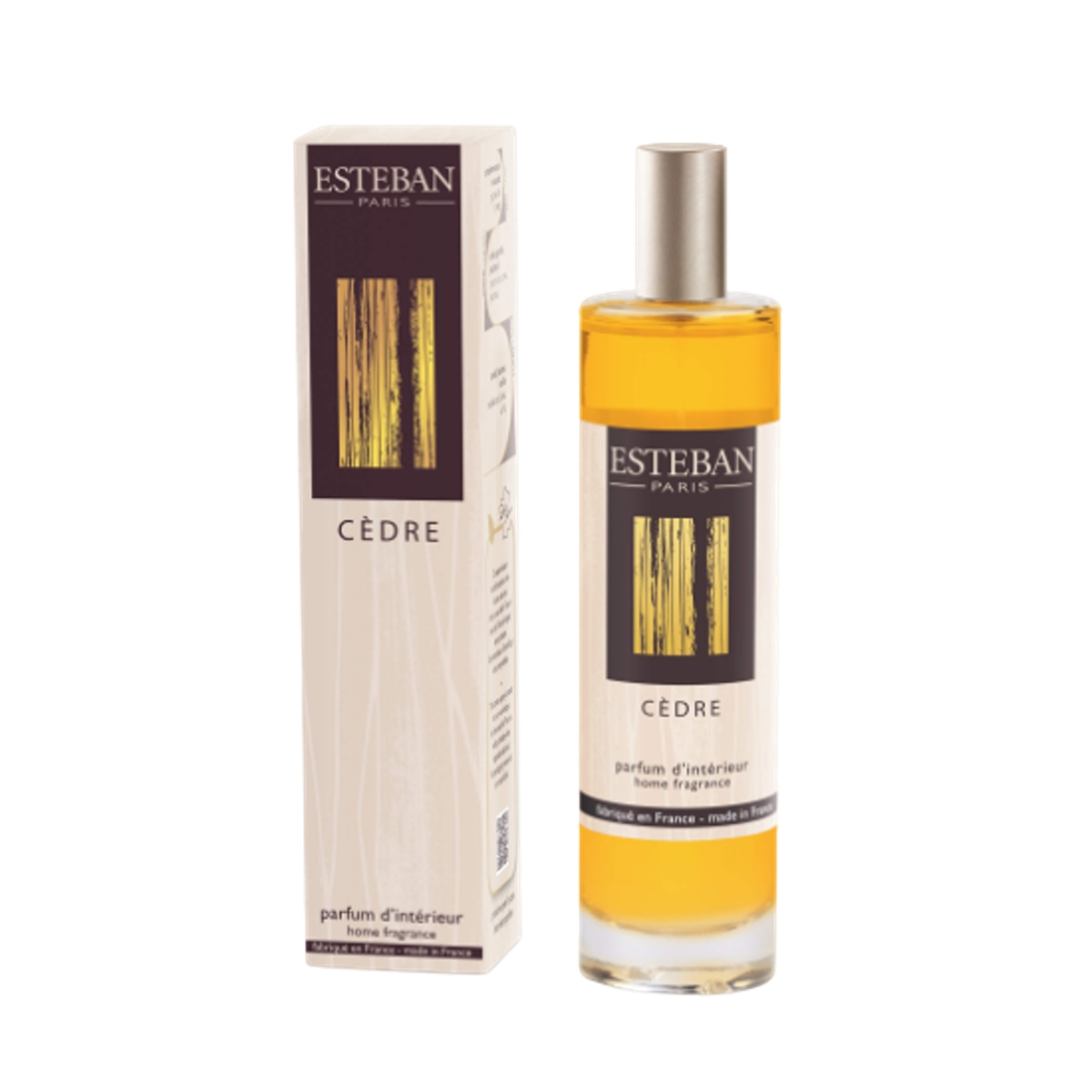 Vonné esence a osvěžovače - Interiérový sprej ESTEBAN CLASSIC Cédre 75ml