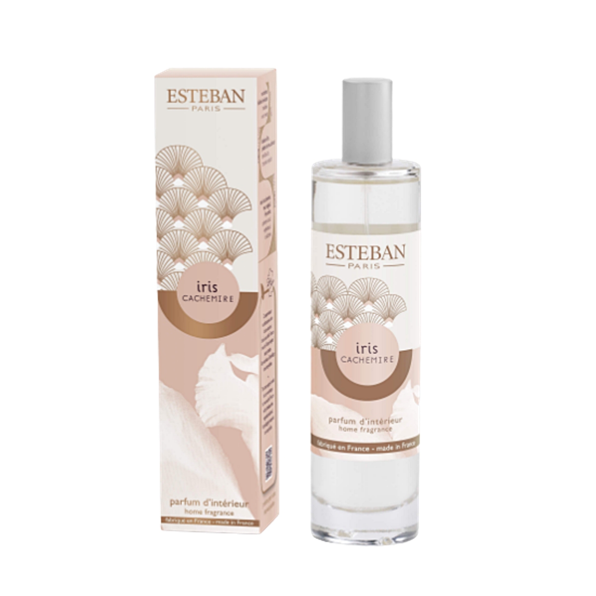 Vonné esence a osvěžovače - Interiérový sprej ESTEBAN CLASSIC Iris Cachemire 75ml