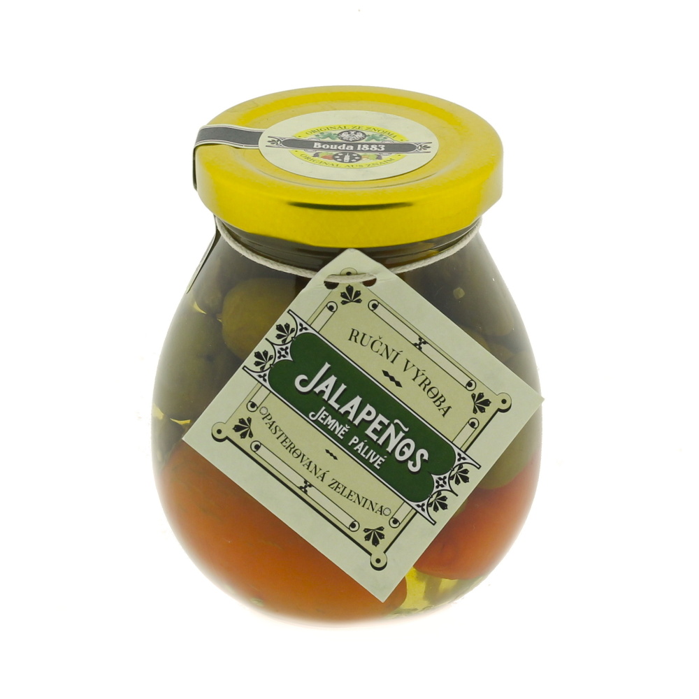 Zeleninové pochoutky - Jalapenos nakládané 230g