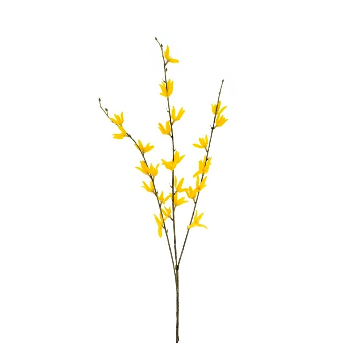 Jarní umělé květiny - Jasmín řezaný umělý žlutý 87cm