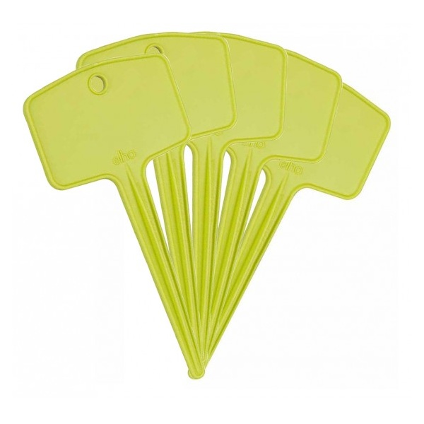 Předpěstování - Jmenovka zápich Green Basics 5ks lime green ELHO