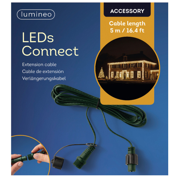 Kabel venkovní prodlužovací, 5m-0