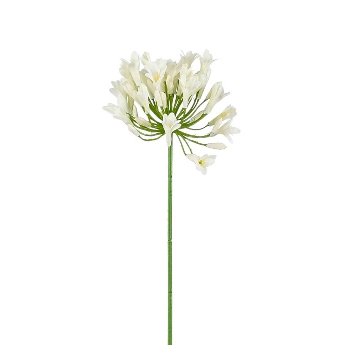 Letní umělé květiny - Kalokvět řezaný umělý bilý 75cm