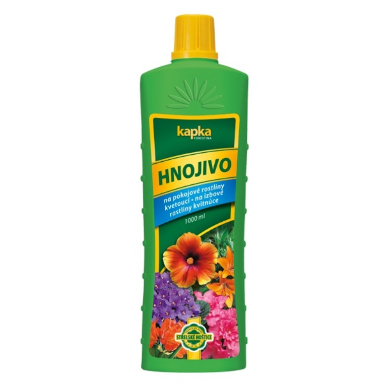 Hnojiva - Kapka Hnojivo pro pokojové rostliny kvetoucí 1L