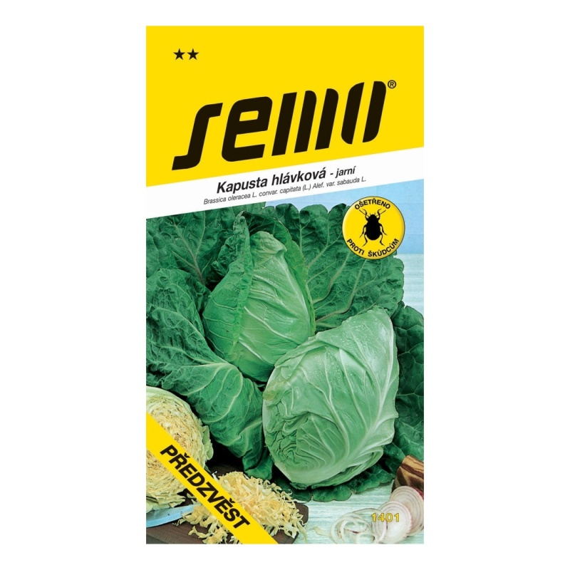 Osivo zeleniny - Kapusta hlávková Předzvěst raná