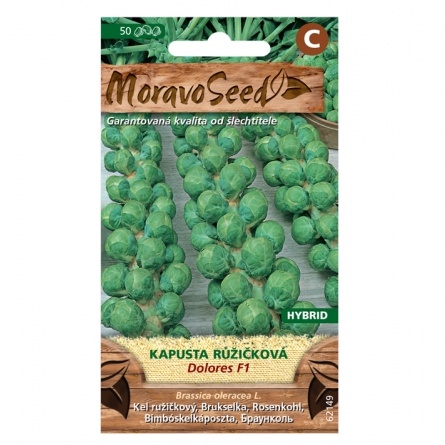 Osivo zeleniny - Kapusta růžičková DOLORES F1 (MS)