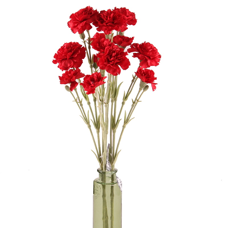 Karafiát mini CHARLY umělý červený 62cm-0