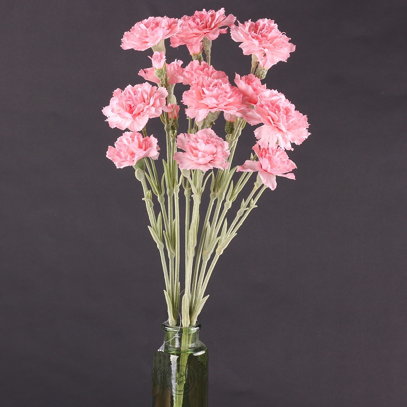 Karafiát mini CHARLY umělý růžový 62cm-0