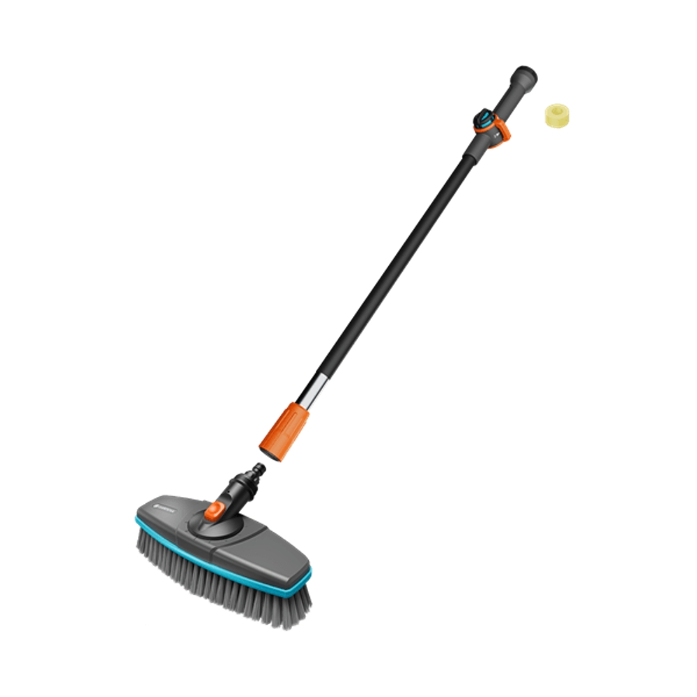 Smetáky a košťata - Kartáč s násadou měkký Cleansystem