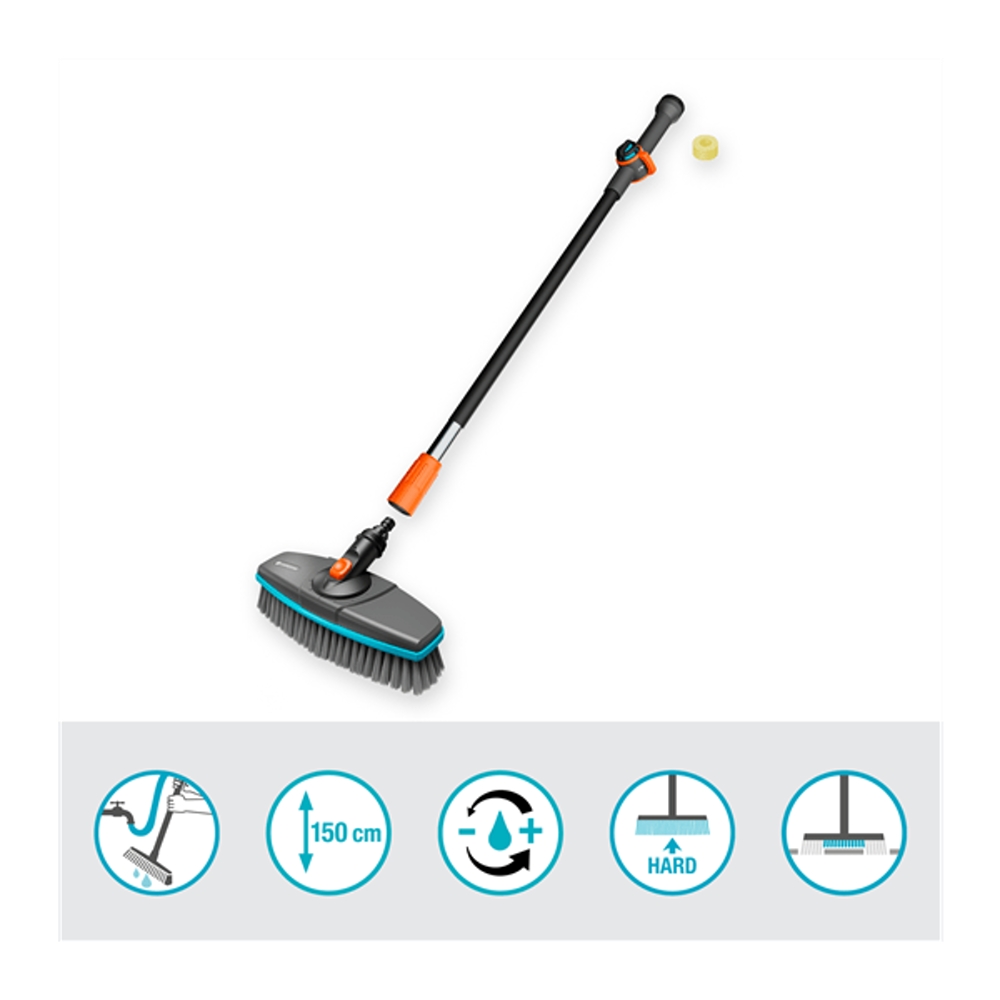 Kartáč s násadou měkký Cleansystem-0