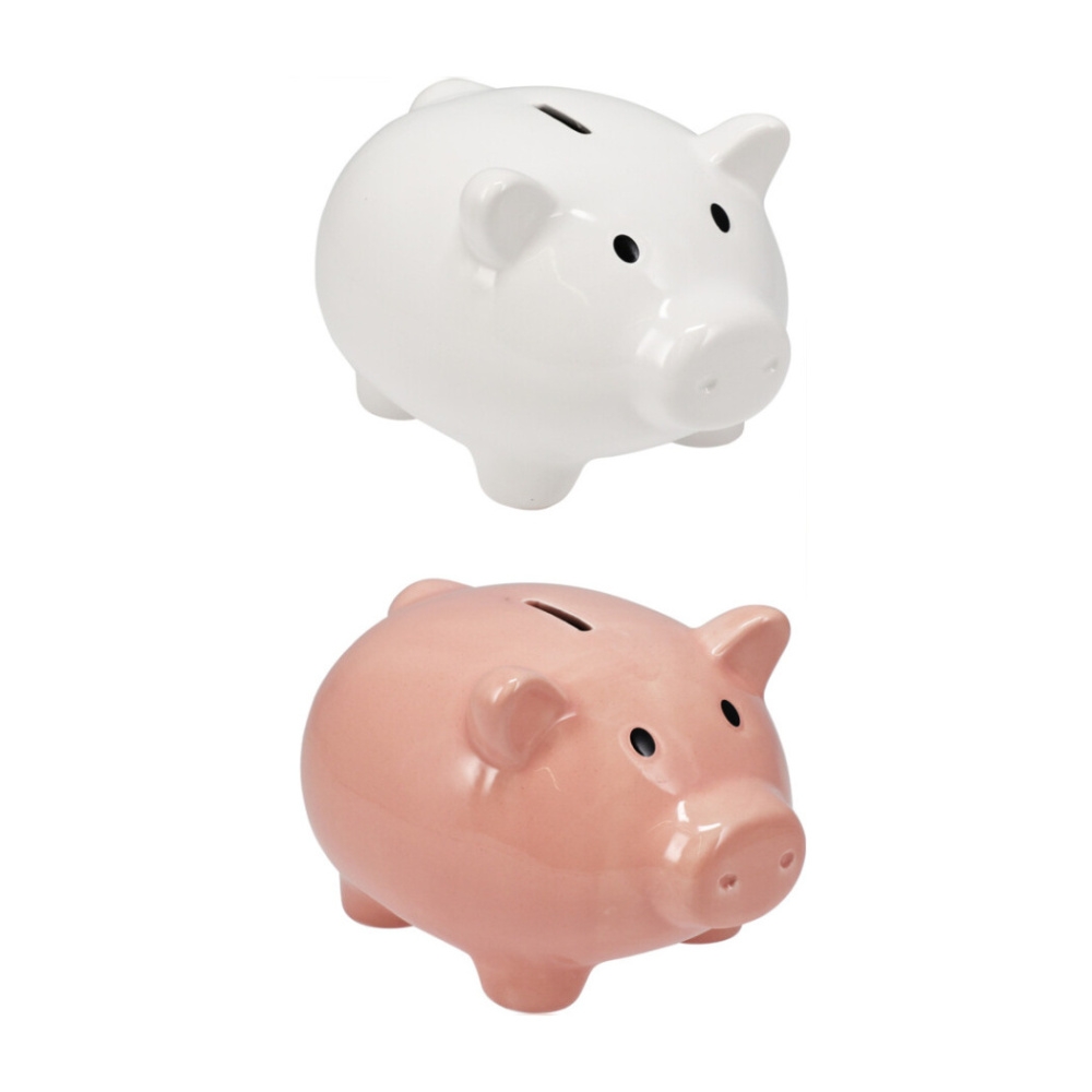 Dětské zboží - Kasička keramické prase mix 18cm