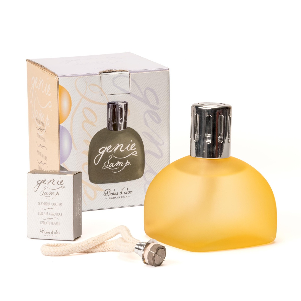 Katalytické lampy a náplně - Katalytická lampa GENIE MOON CEYLON žlutá