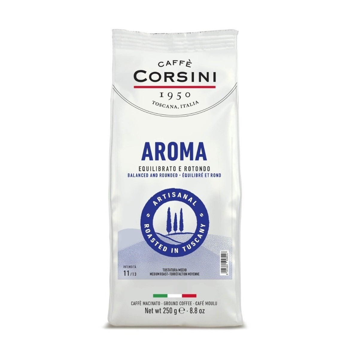 Nápoje - Káva  CORSICA Arabica Aroma mletá 250g