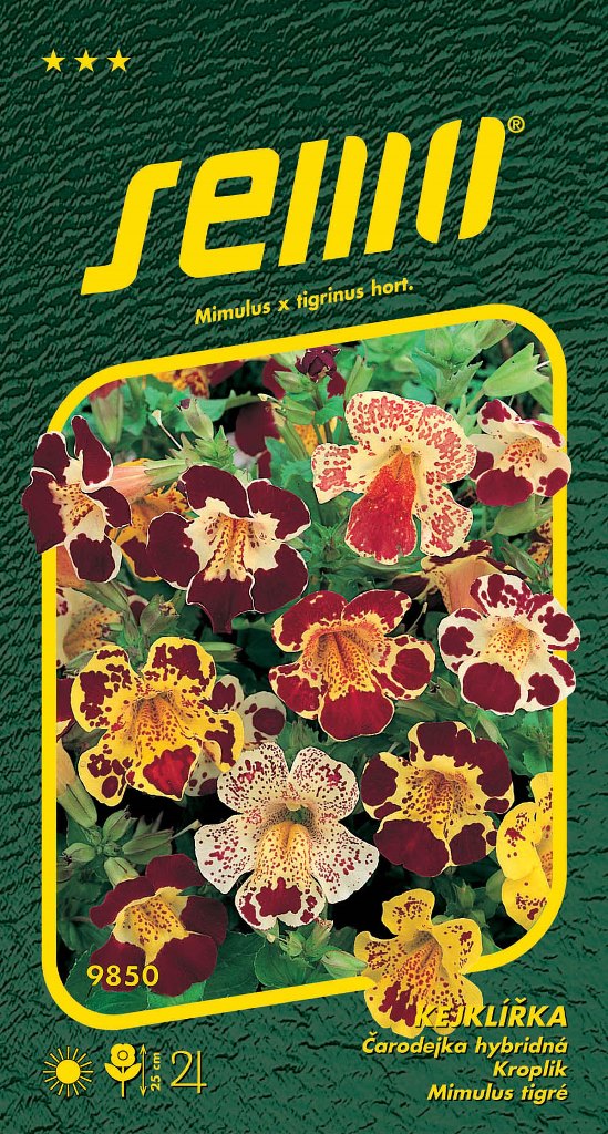 Osivo letniček - Kejklířka velkokvětá