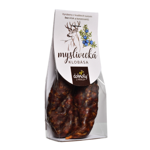 Masa a paštiky - Klobása myslivecká zvěřinová 2ks