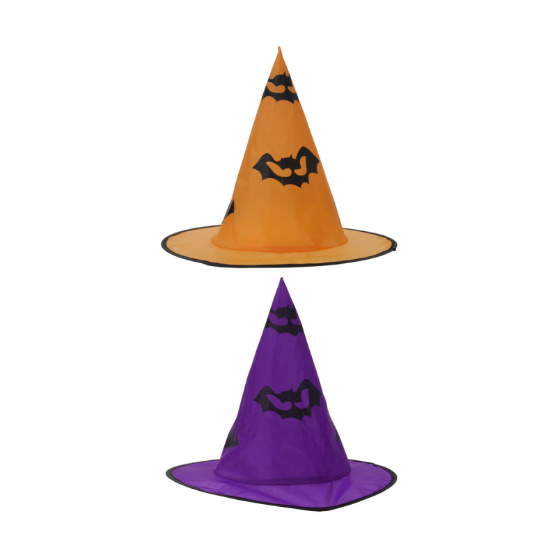 Halloween - Klobouk čarodějnický Halloween mix 30cm