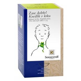 Nápoje - Knedlík v krku - bylinný čaj Zase dobře BIO porcovaný 27g Sonnentor