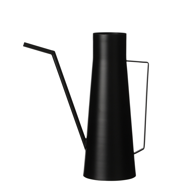 Zálivka a hadice - Konev plechová 30cm černá atypická