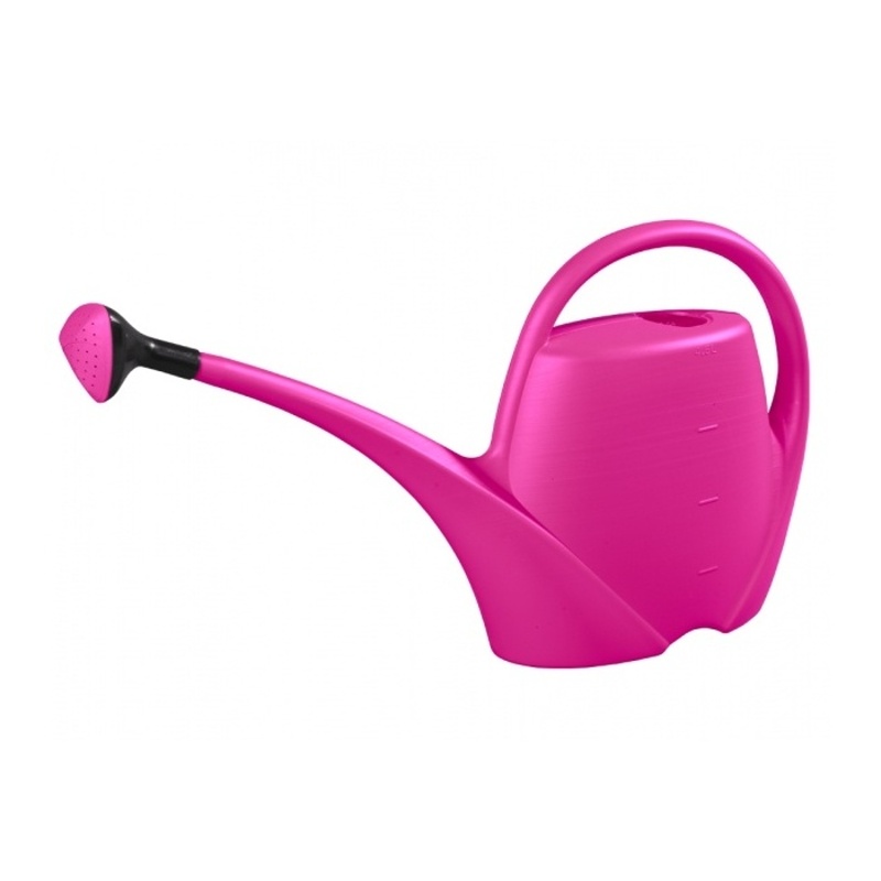 Zálivka a hadice - Konev SPRING/GALILEO s kropítkem plast fuchsiová 4,5l