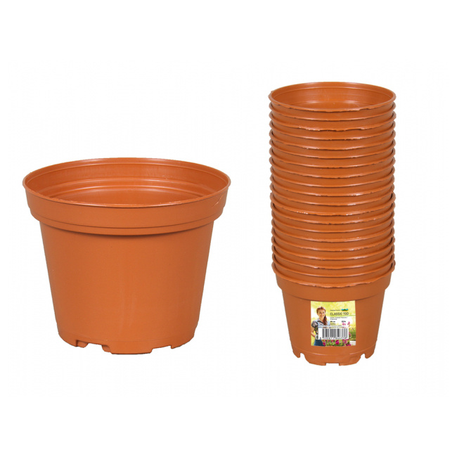 Předpěstování - Kontejner pěstební CLASSIC TOD 6cm 20ks plast terakota