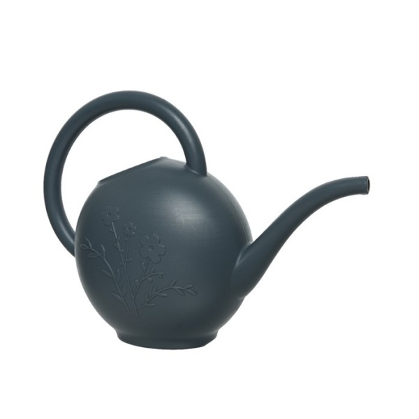 Zálivka a hadice - Konvička dekor květy plast šedá 1,9l