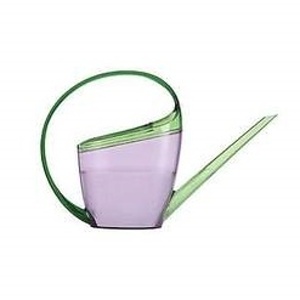 Zálivka a hadice - Konvička Scheurich LOOP VIOLET/GREEN 087/03 plastová