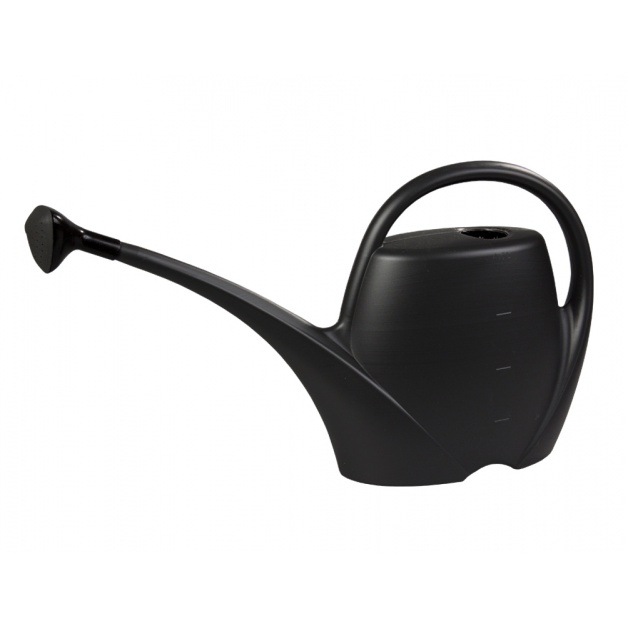 Zálivka a hadice - Konvička SPRING/GALILEO s kropítkem plast antracit 4,5l