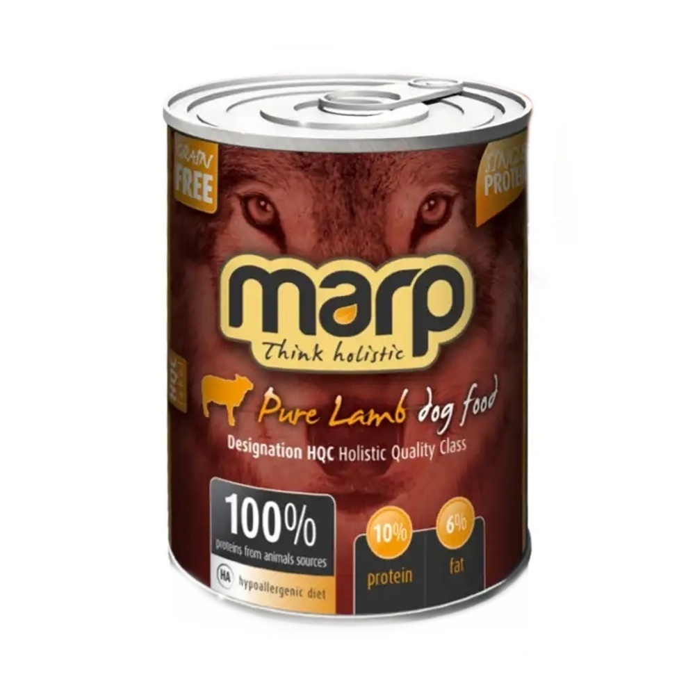 Krmiva a doplňky stravy - Konzerva MARP jehněčí 400g